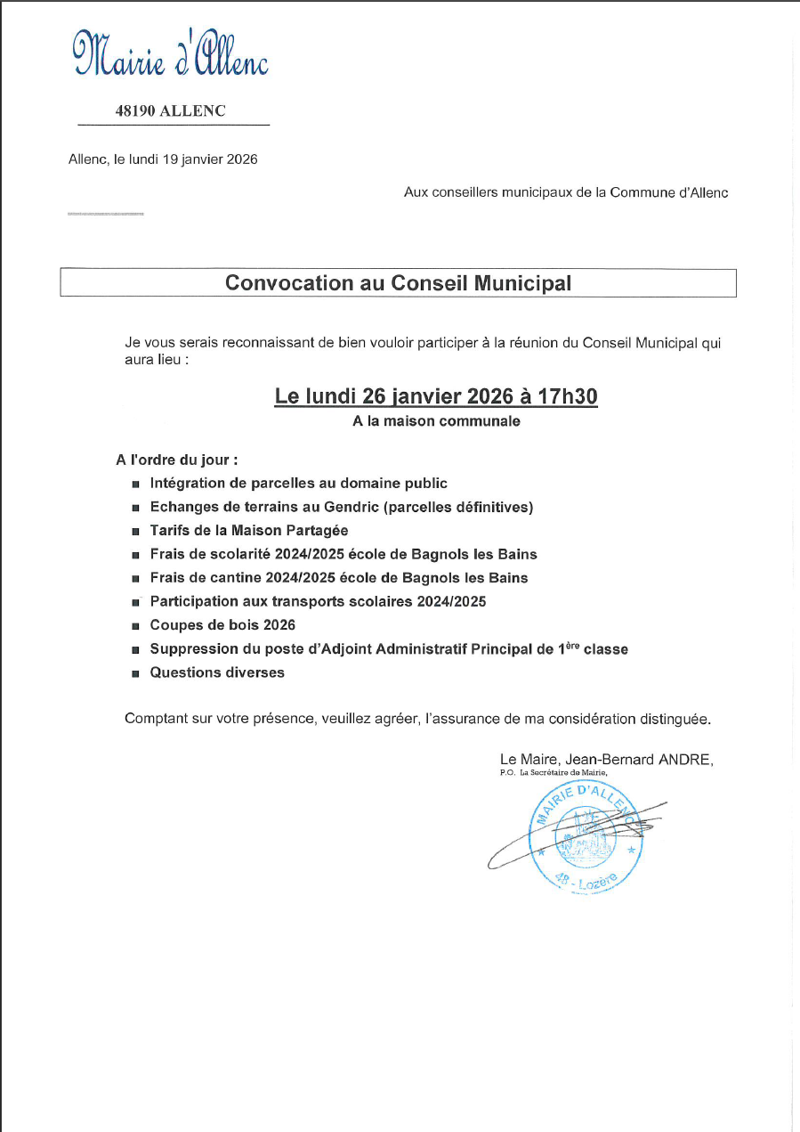 convocation CM 20251126 page 0001