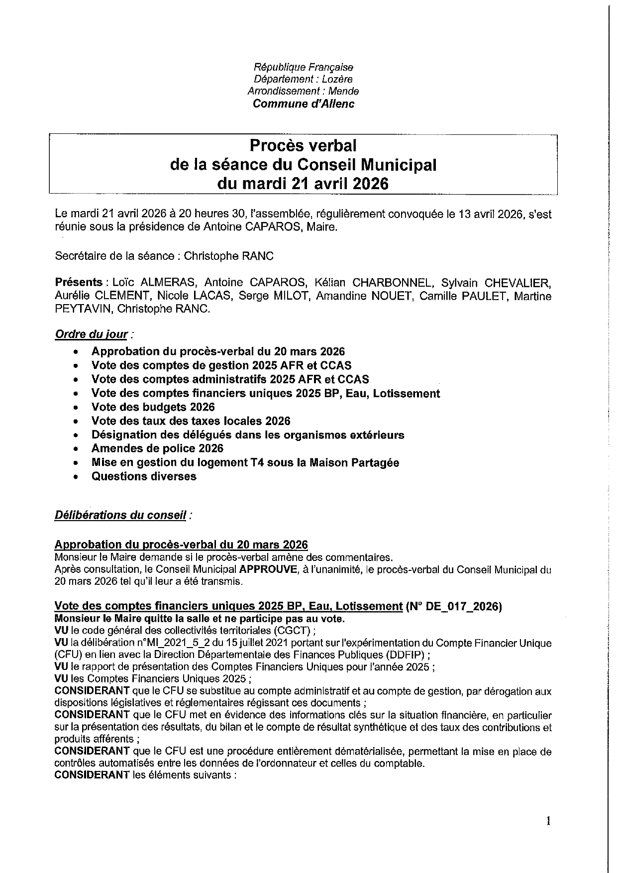 Procs verbal du 21042026 page 0001